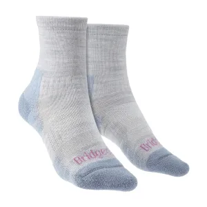 1 Pack Ladies Hiking Lightweight Merino Wool 3/4 Crew Socks