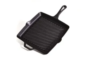 11" Square Skillet w/ Ribs
