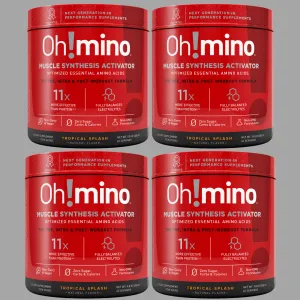 4 Pack - Oh!mino® Muscle Synthesis Activator