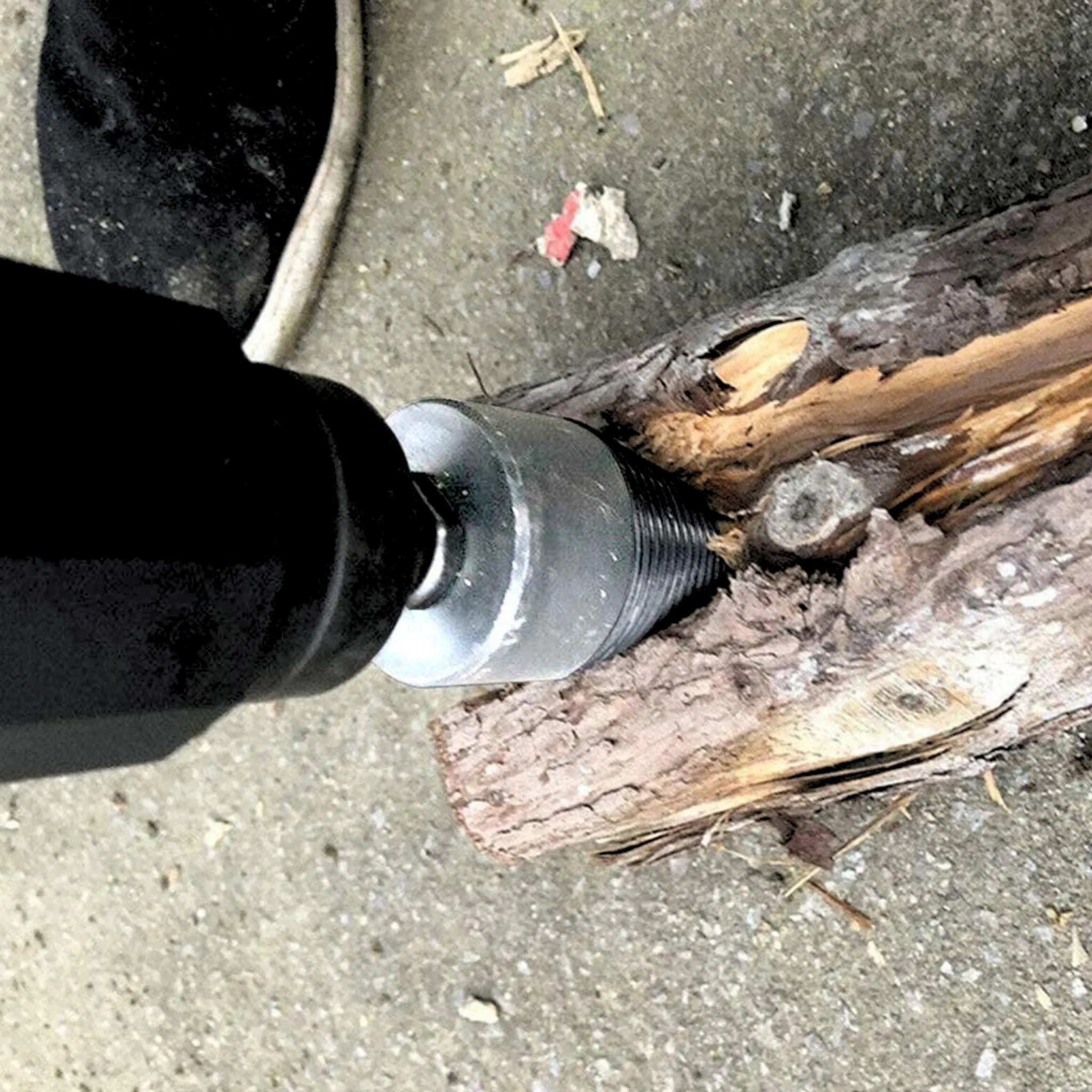42MM Firewood Drill Bit | Wood Log Splitting Cone | Hex Shank