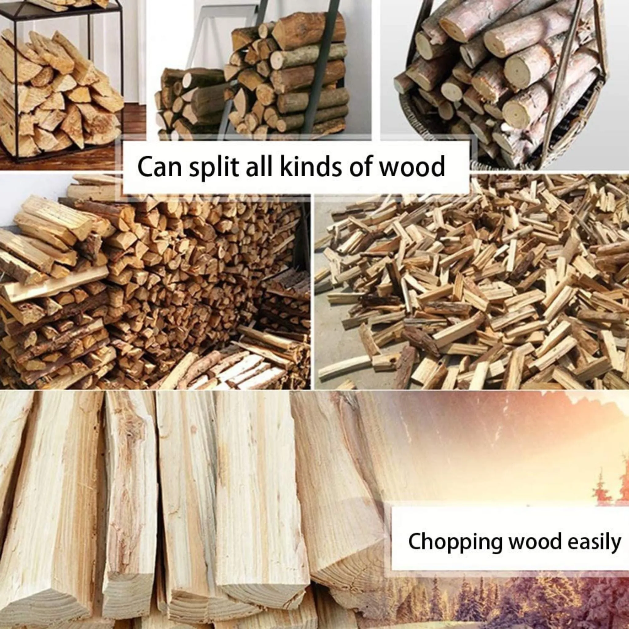 42MM Firewood Drill Bit | Wood Log Splitting Cone | Hex Shank