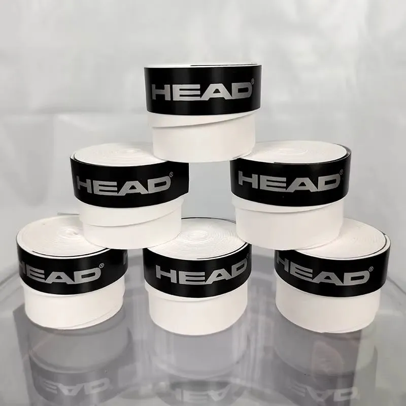 6 Pieces Original  Overgrip anti Slip Tennis Racket Sweatband Grips Padel Shock Absorption Grip Tape Training Accessories