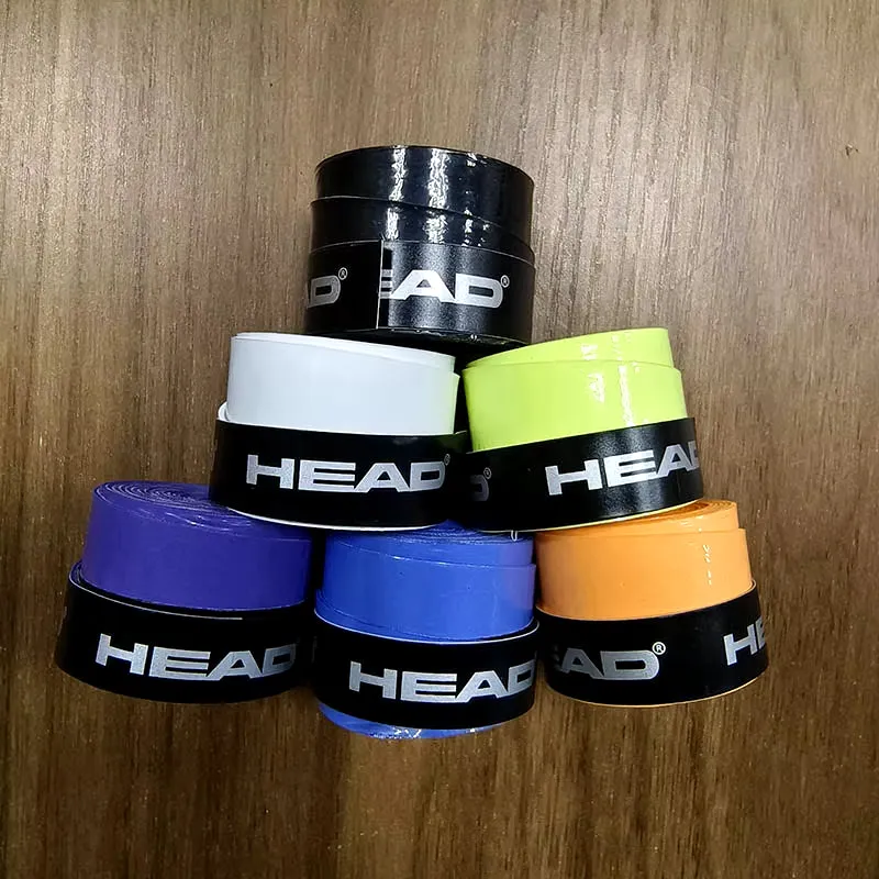 6 Pieces Original  Overgrip anti Slip Tennis Racket Sweatband Grips Padel Shock Absorption Grip Tape Training Accessories