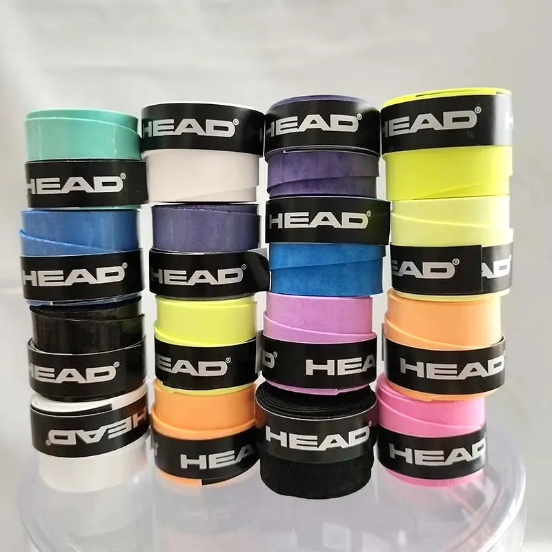 6 Pieces Original  Overgrip anti Slip Tennis Racket Sweatband Grips Padel Shock Absorption Grip Tape Training Accessories