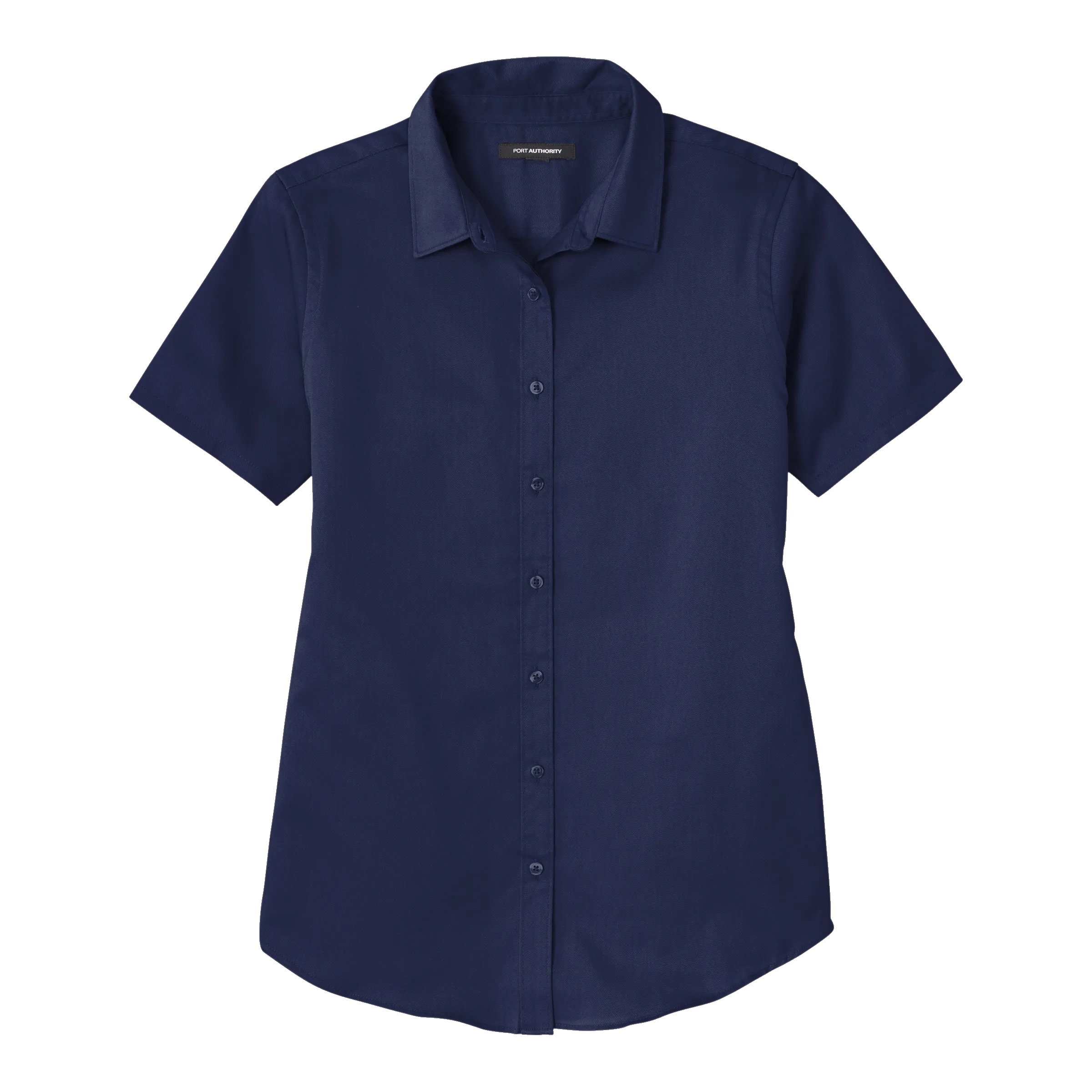 A2215W Ladies Short Sleeve SuperPro React Twill Shirt