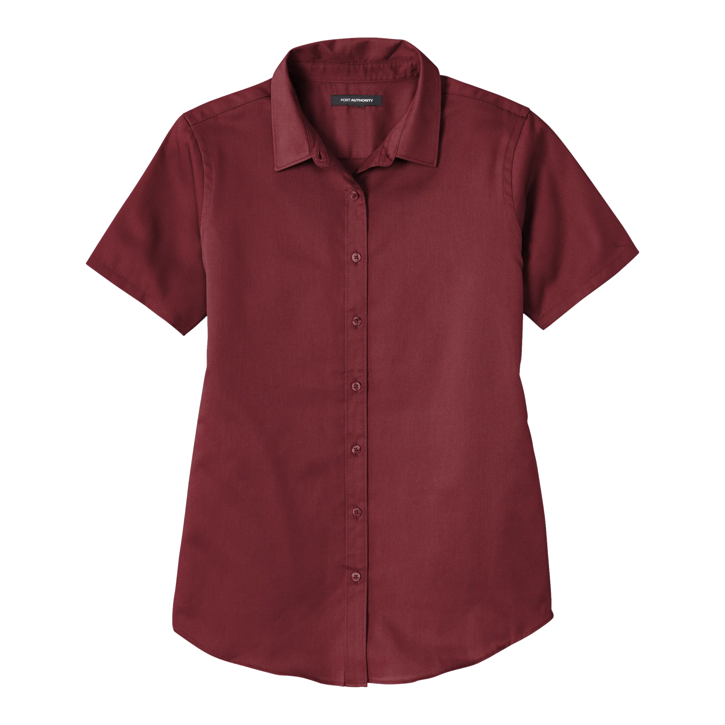 A2215W Ladies Short Sleeve SuperPro React Twill Shirt
