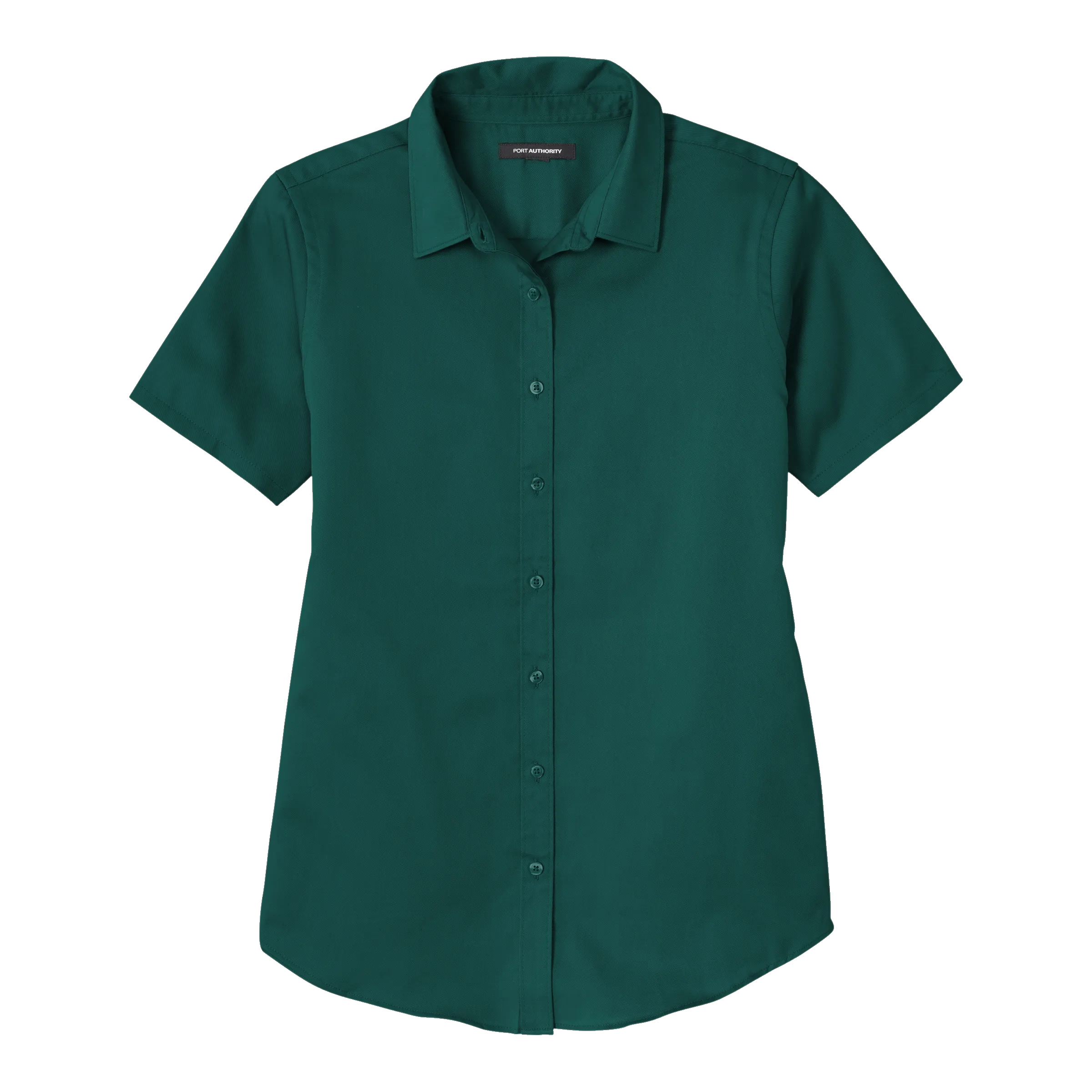 A2215W Ladies Short Sleeve SuperPro React Twill Shirt