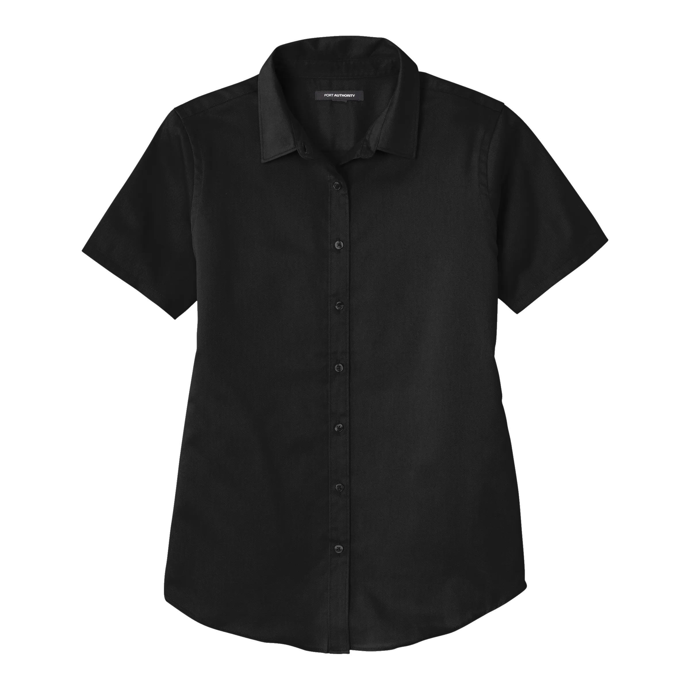 A2215W Ladies Short Sleeve SuperPro React Twill Shirt