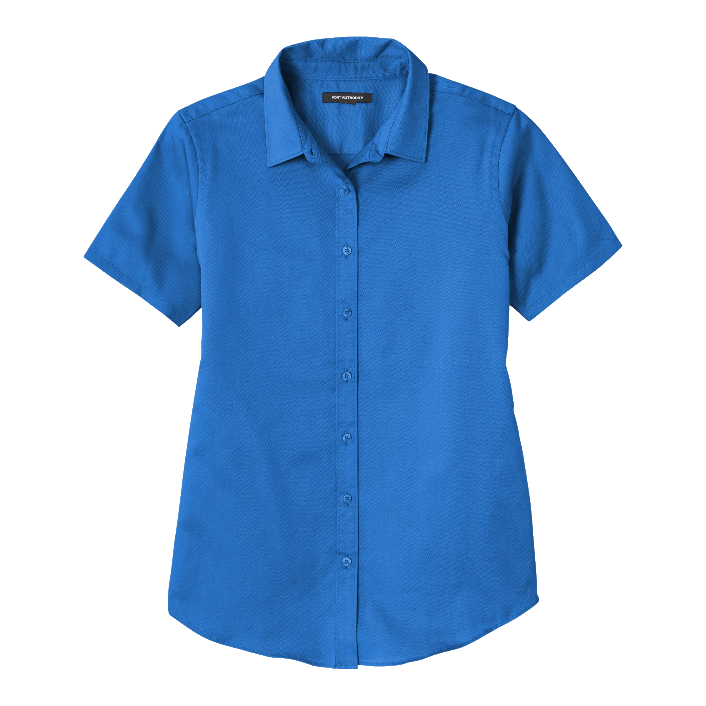 A2215W Ladies Short Sleeve SuperPro React Twill Shirt