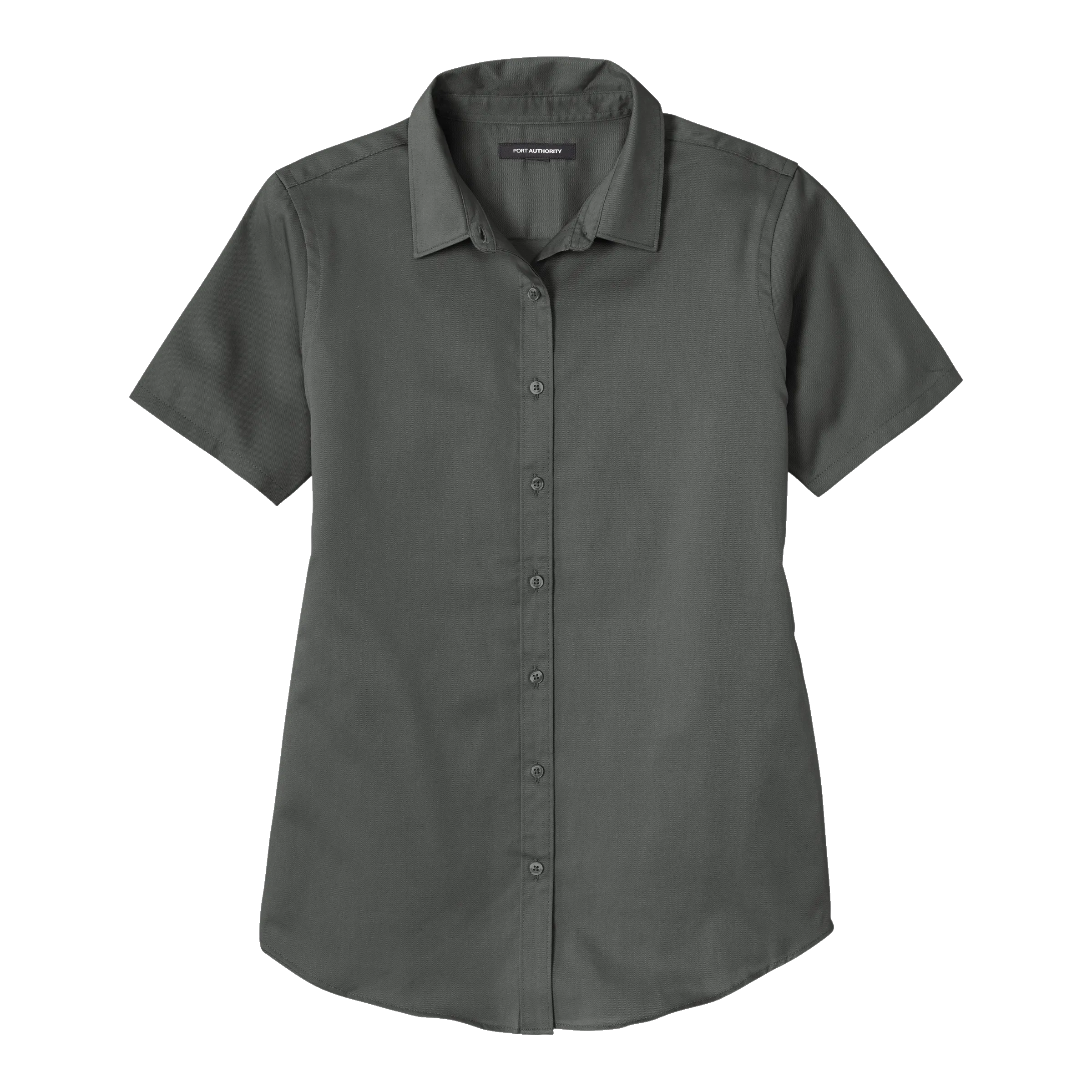 A2215W Ladies Short Sleeve SuperPro React Twill Shirt