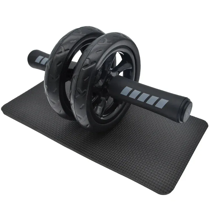 AB Roller Wheel Workout Equipment with Knee Pad & Resistance Bands for Core Training