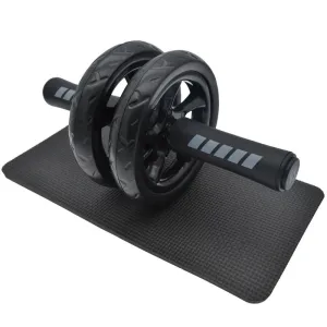 AB Roller Wheel Workout Equipment with Knee Pad & Resistance Bands for Core Training