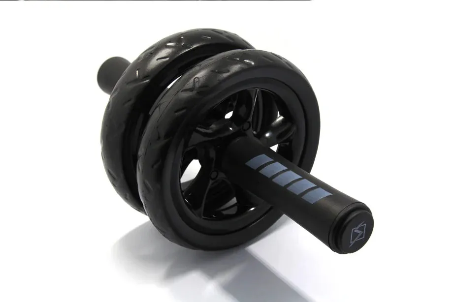 AB Roller Wheel Workout Equipment with Knee Pad & Resistance Bands for Core Training