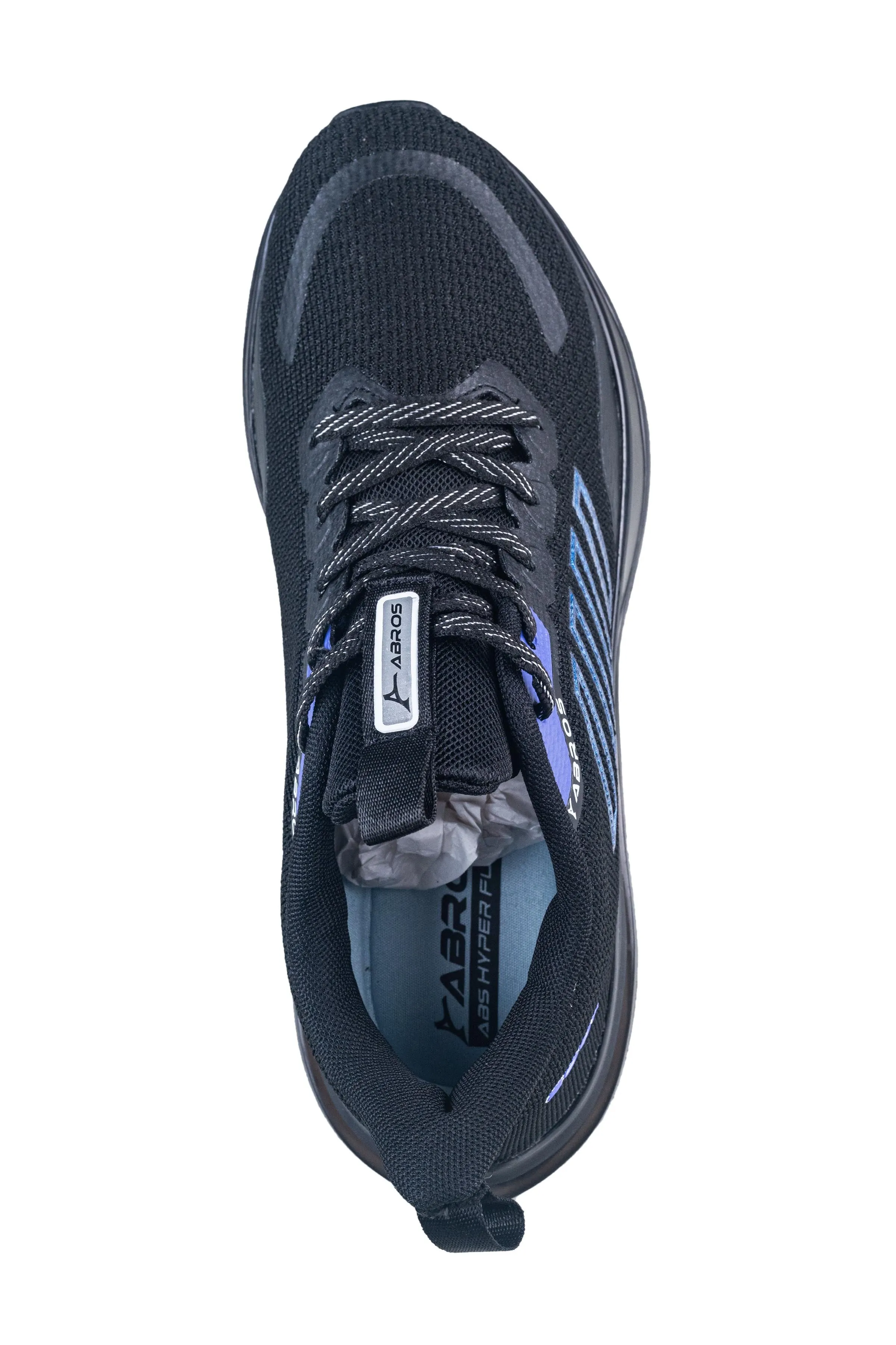 Abros Gents Black / Violet Sports Shoe