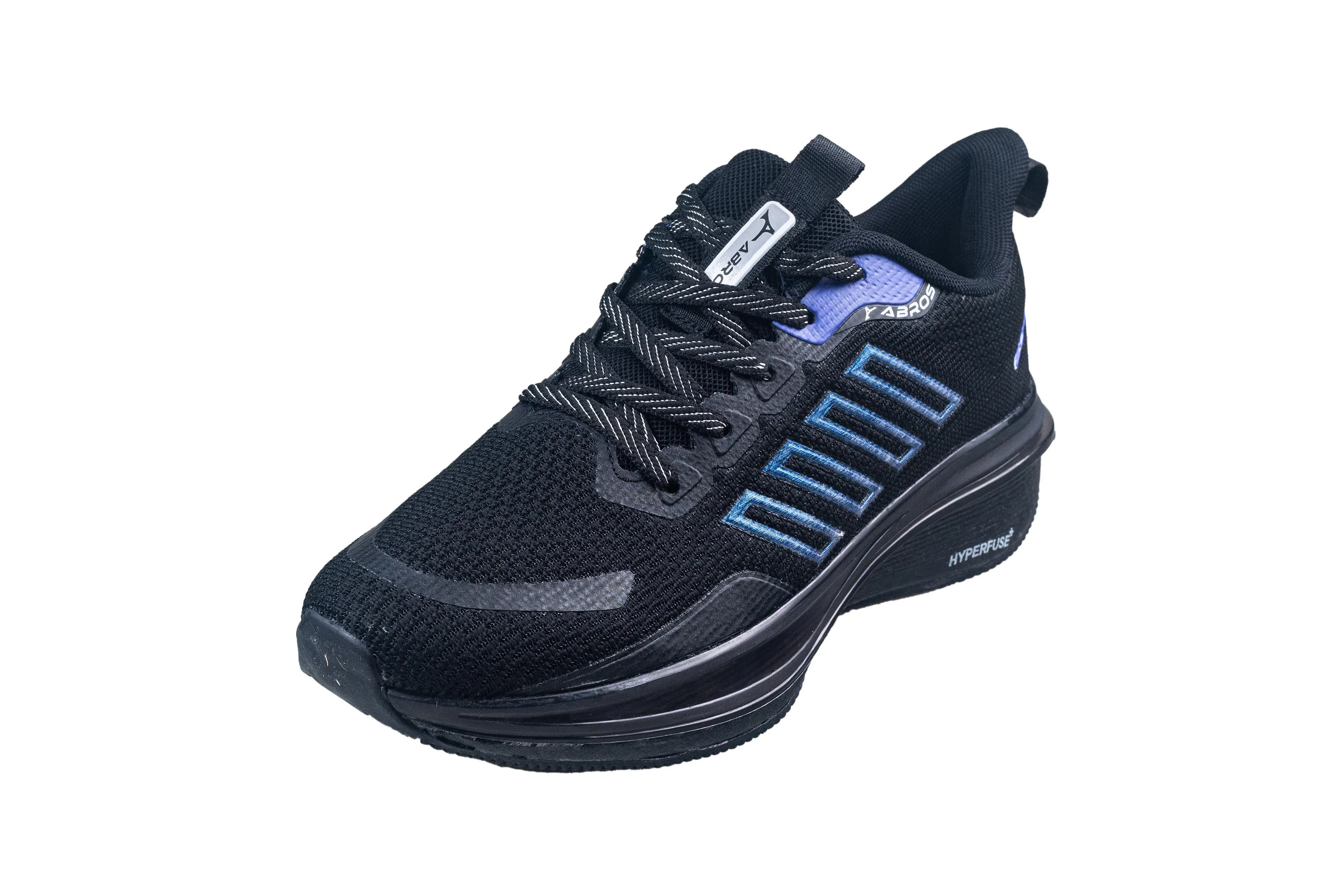 Abros Gents Black / Violet Sports Shoe