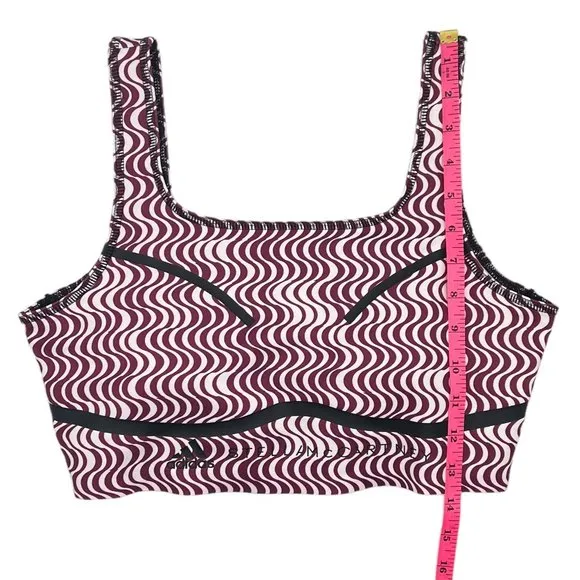 Adidas by Stella McCartney Printed Training Crop Top Size Small