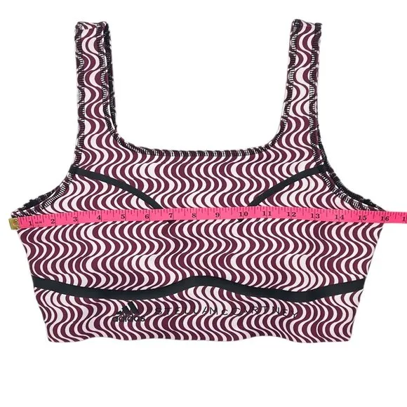 Adidas by Stella McCartney Printed Training Crop Top Size Small