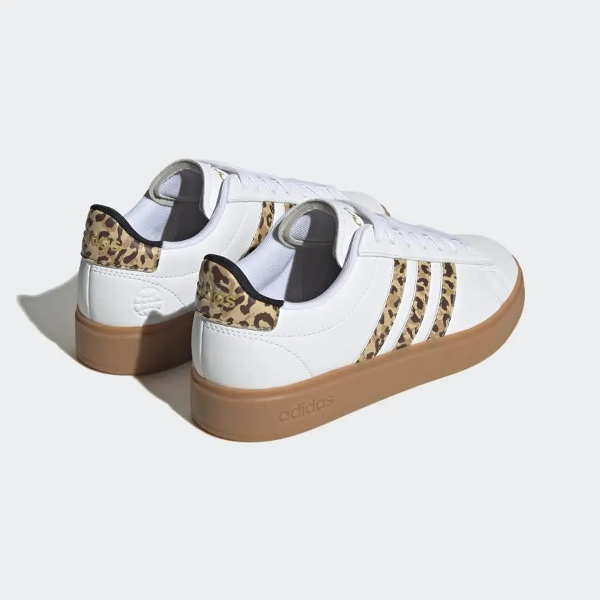 adidas Grand Court Cloudfoam Lifestyle Court Comfort Shoes Women's, White, Size 8.5