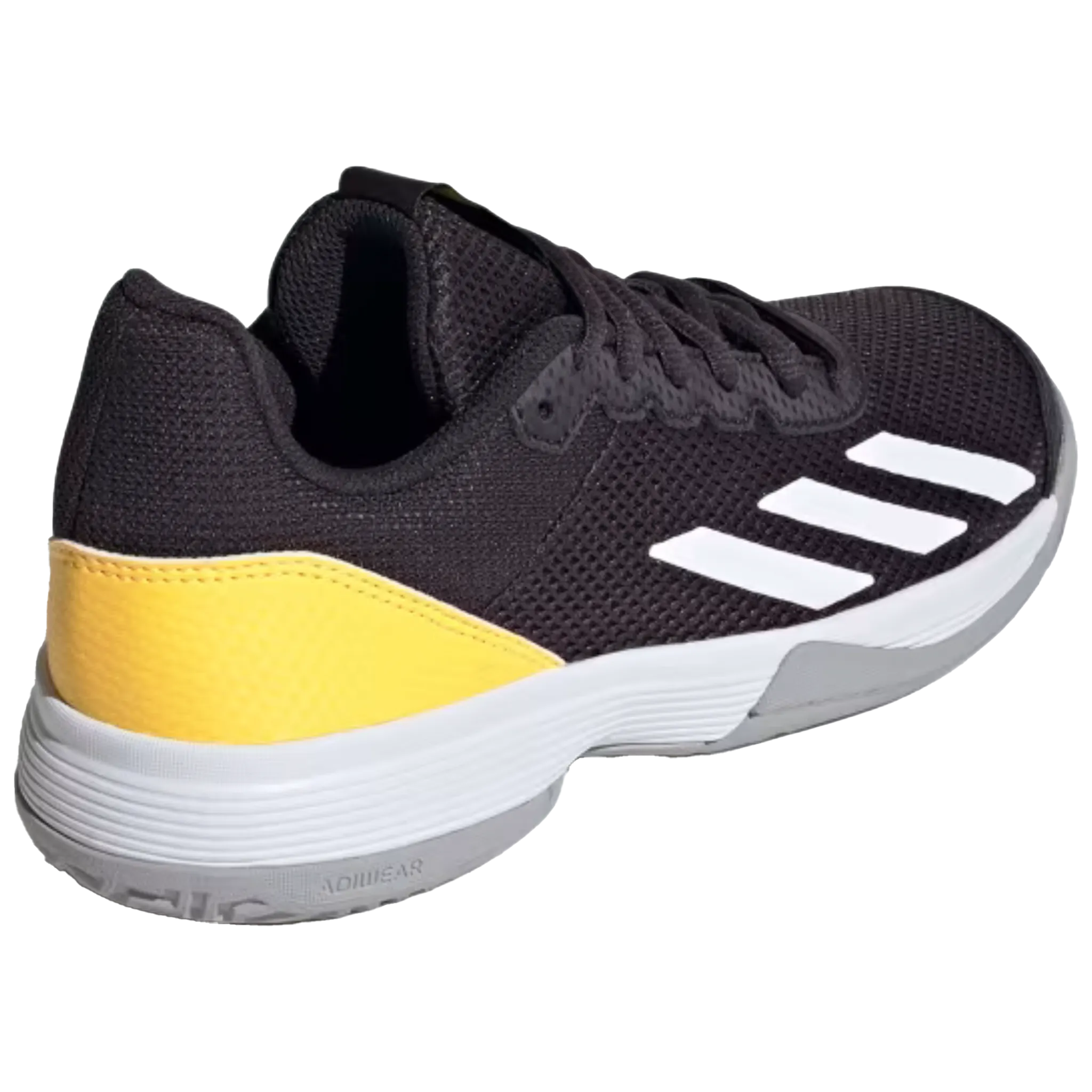 Adidas Kid's Courtflash Black / Cloud White / Spark