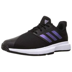 Adidas Men's Gamecourt M CBLACK/FTWWHT Tennis Shoe-8 Kids UK (FX1553)