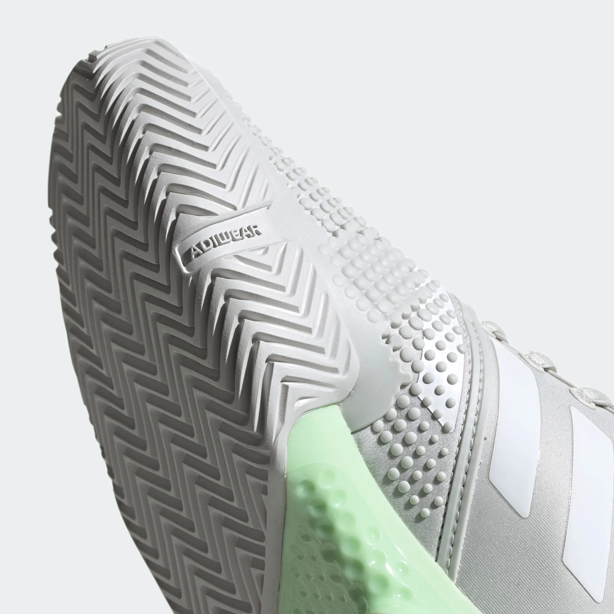 Adidas Solecourt Women's shoes (Glow Green / Cloud White / Grey One)