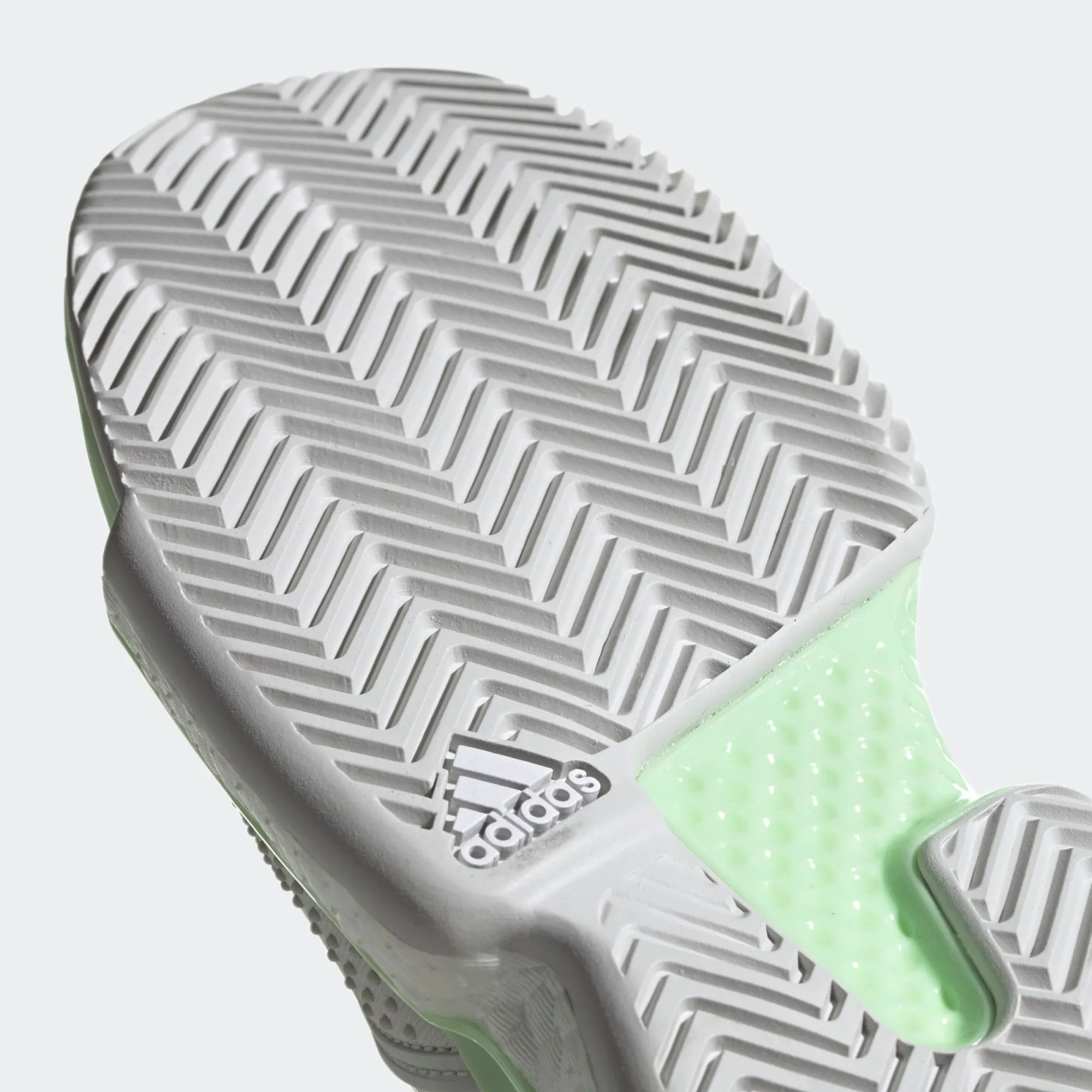 Adidas Solecourt Women's shoes (Glow Green / Cloud White / Grey One)