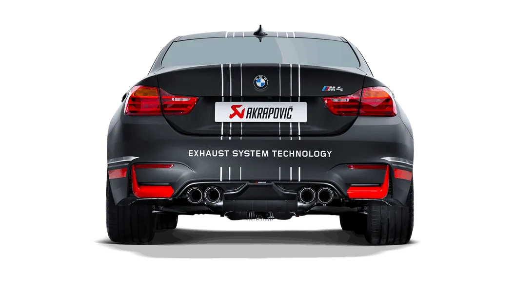 Akrapovič Rear Carbon Fiber Diffuser for BMW M4 (F82, F83) 2014-2018