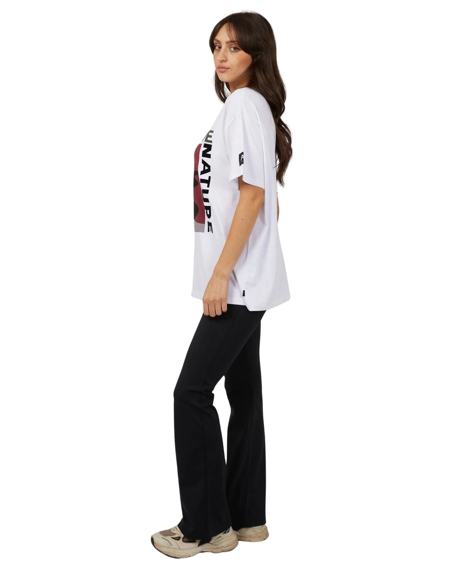 All About Eve - AAE Active National Tee - Vintage White