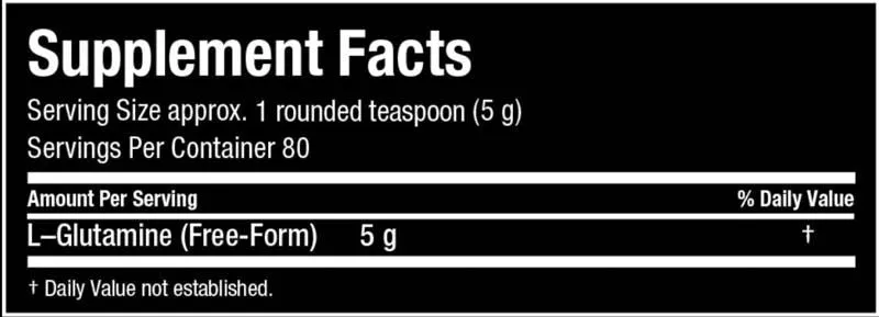 Allmax Glutamine 1000g