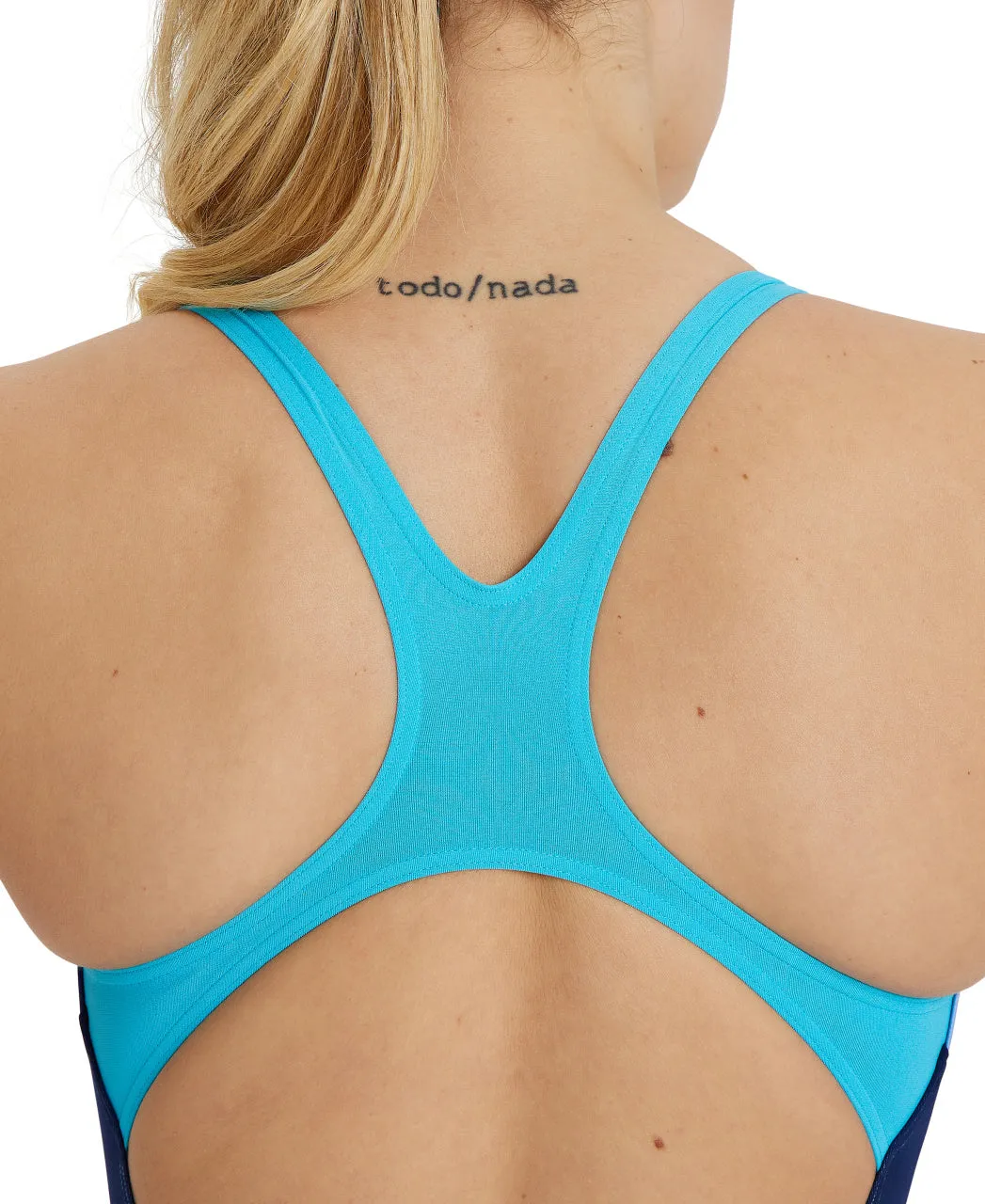 Arena Women's Placement Swim Pro Back Swimsuit - Navy-Martinica