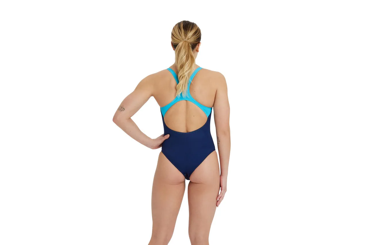 Arena Women's Placement Swim Pro Back Swimsuit - Navy-Martinica