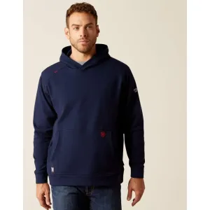 Ariat Men's Flame Resitant Solid Flame Resistant Hoodie Navy - 10052899
