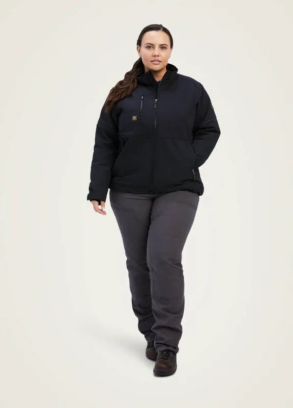Ariat Women's Rebar DriTEK DuraStretch Insulated Work Jacket Black - 10041471