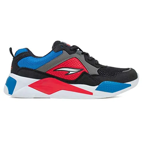 ASIAN Sneaker-03 Black Running Shoes,Sports Shoes,Stylish Casual Sneakers,Walking, Gym, Trekking, Hiking & Party for Men UK-9