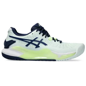 ASICS Gel Resolution 9 CLAY (Women's) Pale Mint/Blue Expanse