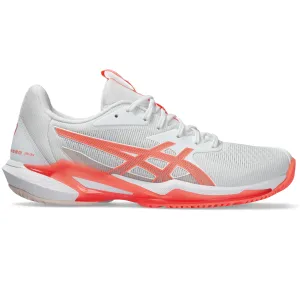 ASICS Solution Speed FF3 CLAY (Women's) White/Sun Coral