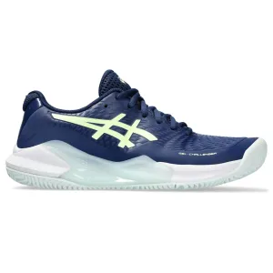 ASICS Women's Gel-Challenger 14 Clay Tennis Shoe, 11, Blue Expanse/Illuminate Yellow