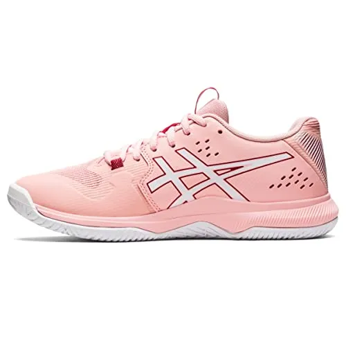ASICS Women's Gel-Tactic Sportstyle Shoes, 7.5, Frosted Rose/White