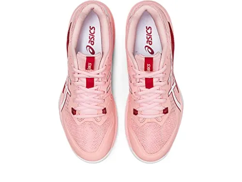 ASICS Women's Gel-Tactic Sportstyle Shoes, 7.5, Frosted Rose/White
