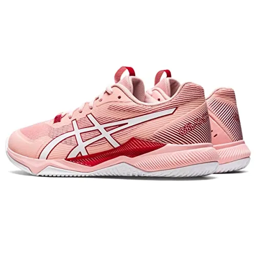 ASICS Women's Gel-Tactic Sportstyle Shoes, 7.5, Frosted Rose/White