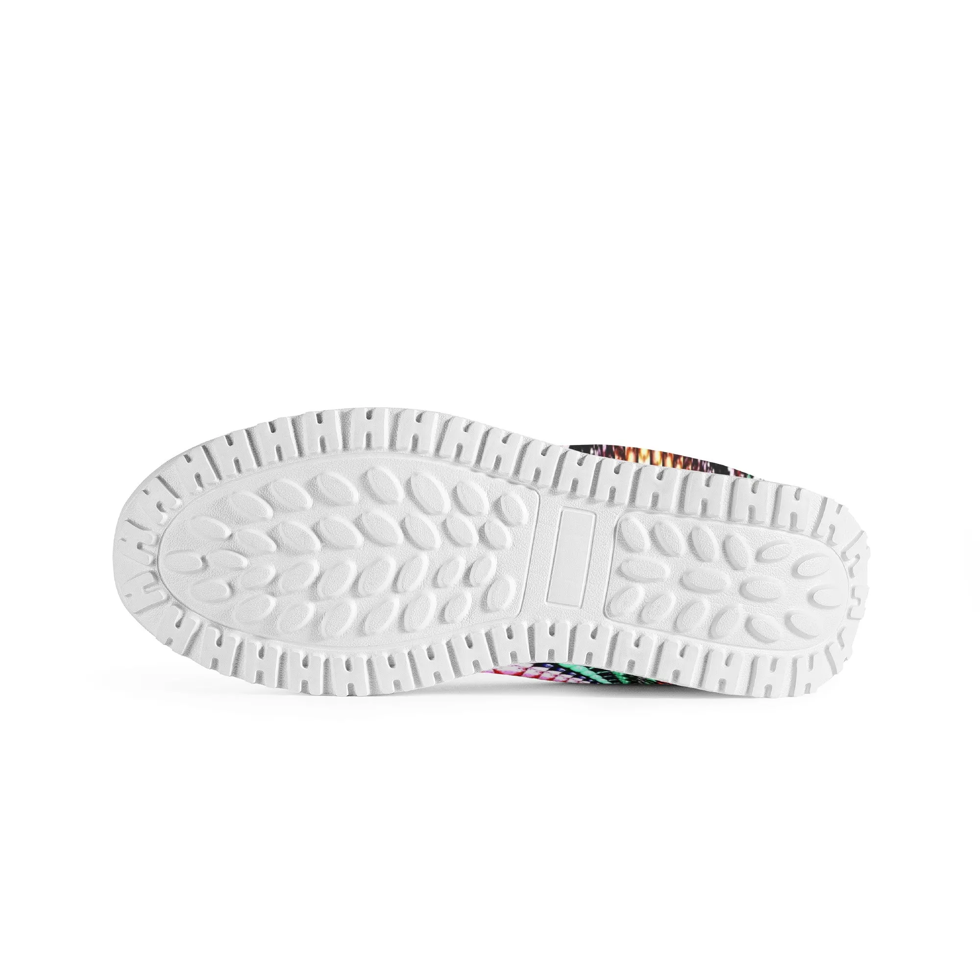 Atinuke African Print Women's Mesh Heel Sneakers