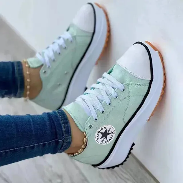 Avencea - Women's Platform Sneakers for Style and Comfort
