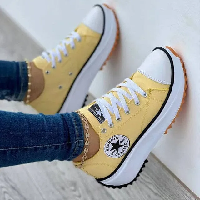 Avencea - Women's Platform Sneakers for Style and Comfort