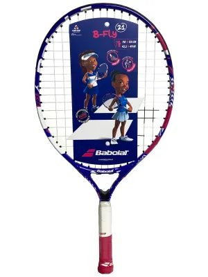 BABOLAT B'FLY 21" JR TENNIS RACKET - STRUNG