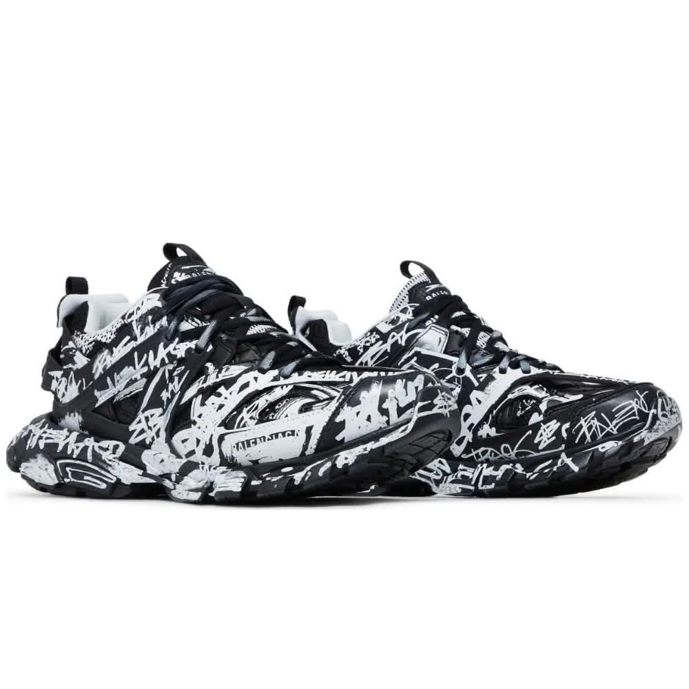 Balenciaga Track Sneaker 'Graffiti - Black White'