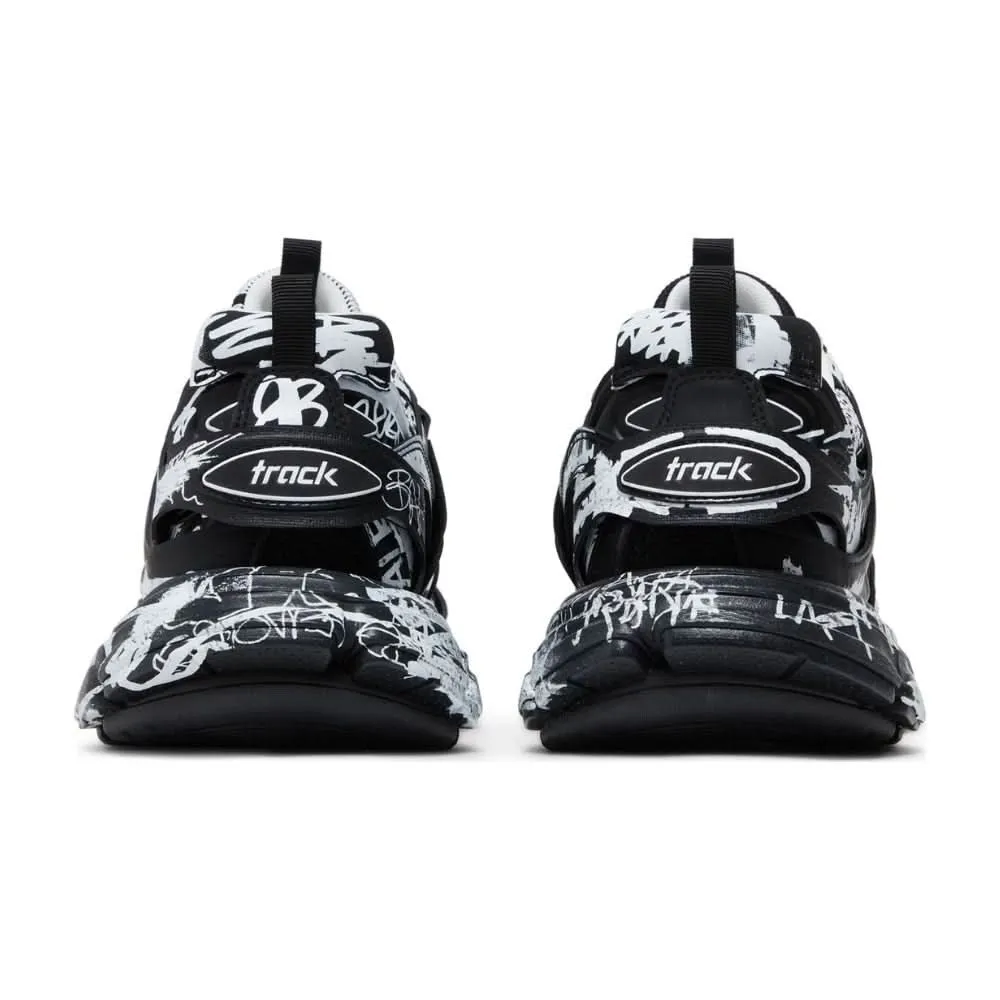 Balenciaga Track Sneaker 'Graffiti - Black White'