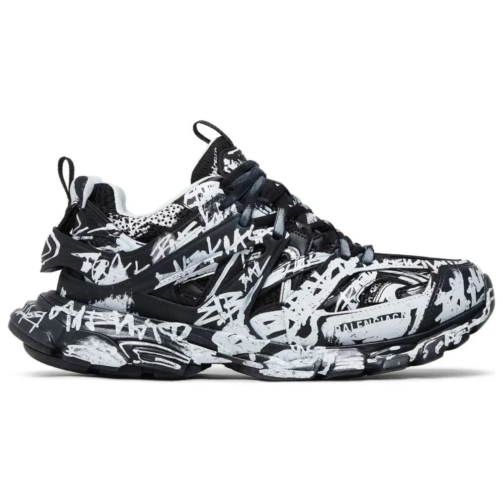 Balenciaga Track Sneaker 'Graffiti - Black White'