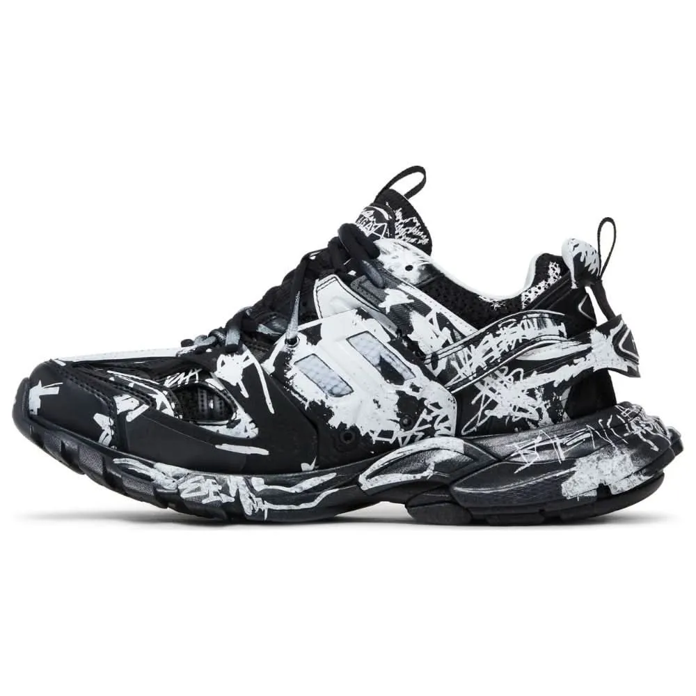 Balenciaga Track Sneaker 'Graffiti - Black White'