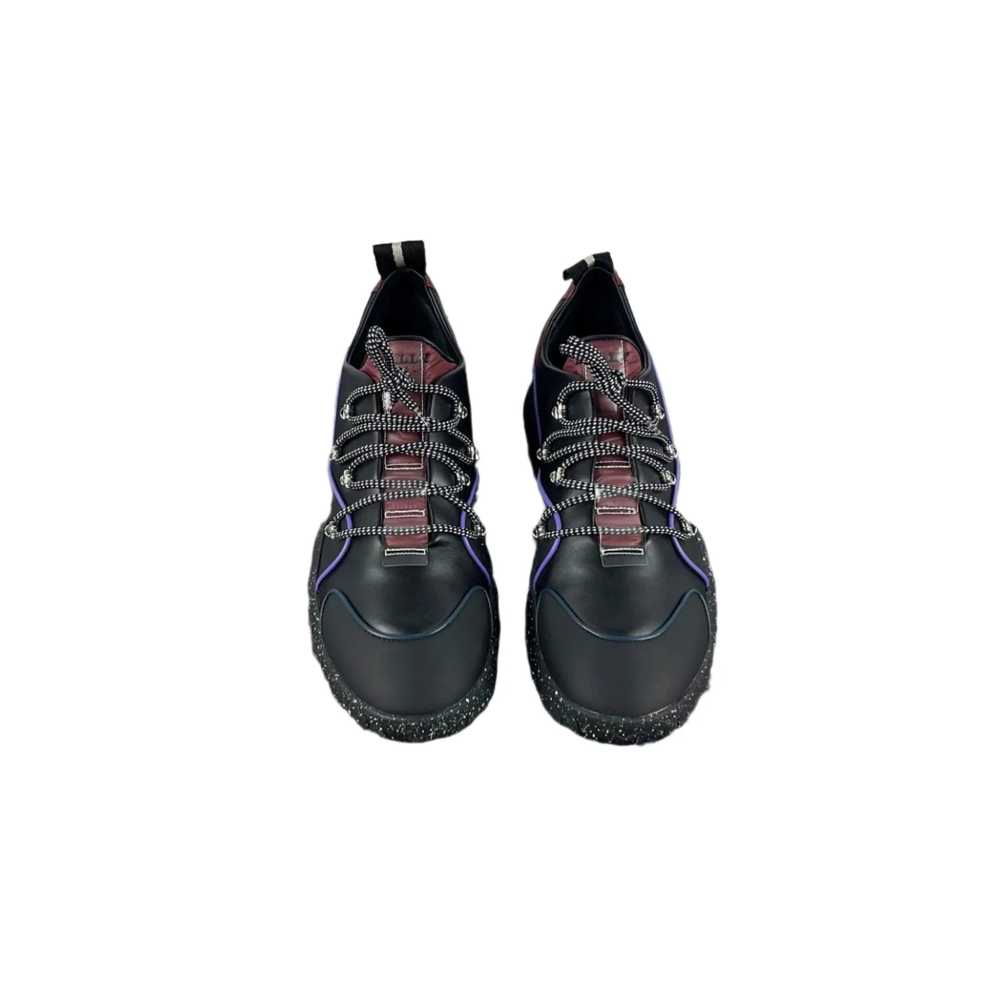 Bally Gady Black Leather Low Top Sneakers