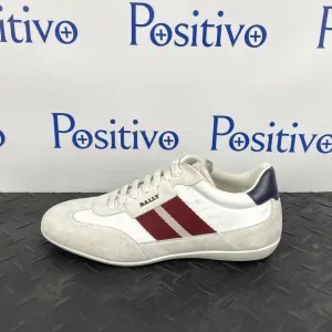 Bally Haldin White Suede Low Top Sneakers w/ Defect